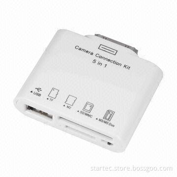 Card Reader and Camera Connection Kit for iPad with SD and USB Function